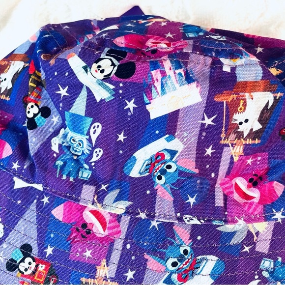 ππ‘ NWT Disney Bucket Hat, Reversible by Joey Chou - Stitch, Mickey, Dumbo, etc - Picture 10 of 12